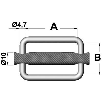 Αγκραφα Inox Triton 00474-25